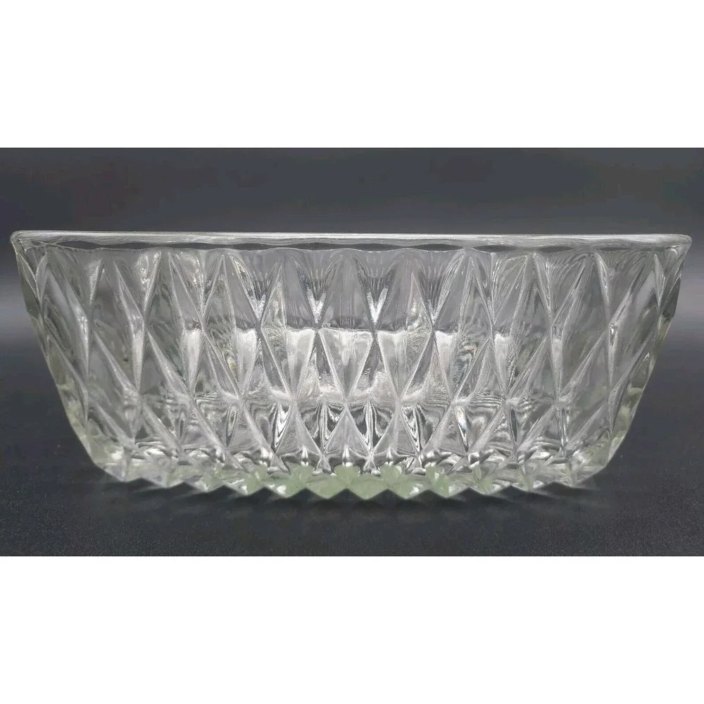 Cut Bowl Glass DURALEX Vintage Art Deco Design Made IN France 20th Century‎